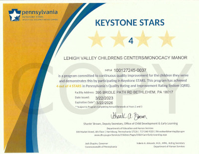 LVCC - Monocacy - Keystone Stars Ranking - Bethlehem, PA